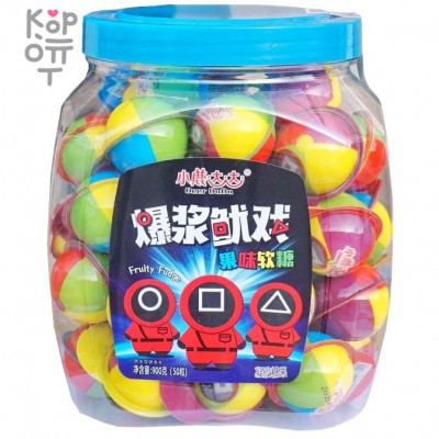 Мармелад Deer DaDa Игра в Кальмара, заполненный фруктовым джемом