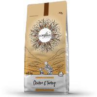 CRAFTIA NATURA Сухой корм для взрослых собак миниатюрных и мелких пород из Курицы и Индейки. 