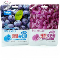 Конфеты Baijia Candy со вкусом терпкого винограда, наполненные начинкой из концентрированного фруктового сока