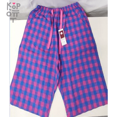 Шорты женские Wip 7 длинные (до колена), хлопок, 44-48р. Ю.Корея — Корейские товары для всей семьи(КорОпт)