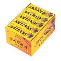 LOTTE JUICY FRESH - Жевательная резинка Фруктовый Микс, 26гр.