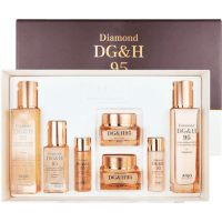Anjo Professional Diamond DG&H Skin-Care 5-piece Set - Набор для ухода за кожей с алмазным экстрактом 120 мл, 120 мл, 40 мл, 50 мл, 50 мл