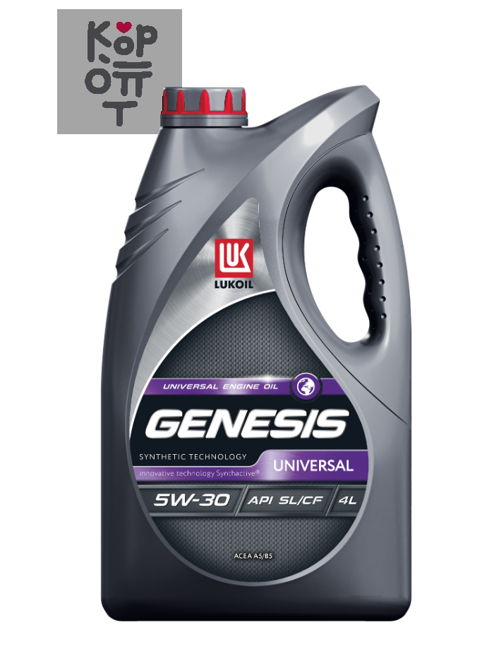 LUKOIL GENESIS UNIVERSAL 5W-30 API SL/CF ACEA A5/B5 / Масло моторное