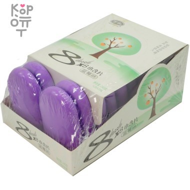 Маленькие леденцы со вкусом Черники &quot;Tik Tak&quot; WanHeDa X8 — Корейские товары для всей семьи(КорОпт)