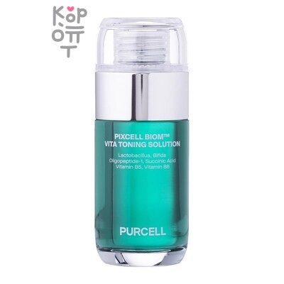 Purcell Pixcell Biom Vita Toning Solution - Тонизирующий лосьон с AHA-кислотами 120 мл