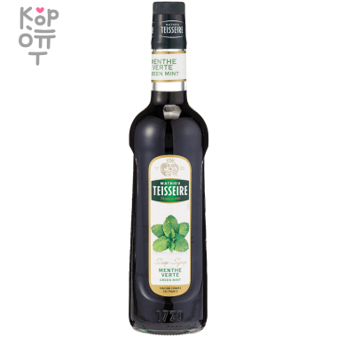 Сироп Зеленая мята, Teisseire. &mdash; Корейские товары для всей семьи(КорОпт)