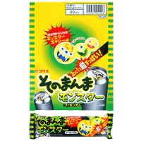 Coris Manma Monster Fusengam - Жевательная резинка "Монстры", вкус энергетического напитка, шары (1 из 3-х - кислый) 14,4гр. 