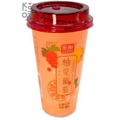 Сокосодержащий напиток Lebin Grape Pomelo со вкусом Грейпфрута и Памело, 650мл.