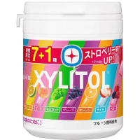 Lotte Xylitol Gum Bottle - Резинка жевательная 7+1 Фруктовых вкусов 133гр.