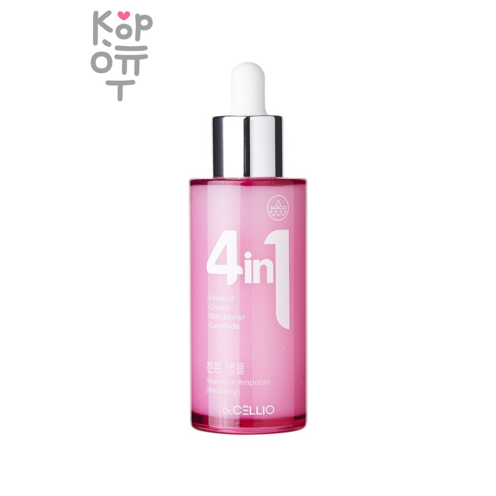 Сыворотка, для лица с керамидами/G50 4 IN 1 TEUNTEUN AMPOULE(Ceramide), CELLIO