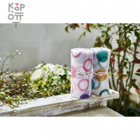 SUNG BO Мочалка для душа Circle Shower Towel - №178 28см*100см средней жесткости, нейлон, полиэстер