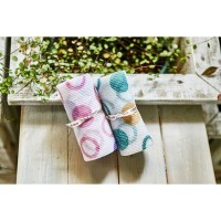 SUNG BO Мочалка для душа Circle Shower Towel - №178 28 см × 100 см средней жесткости, нейлон, полиэстер