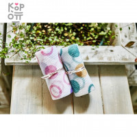 SUNG BO Мочалка для душа Circle Shower Towel - №178 28см*100см средней жесткости, нейлон, полиэстер