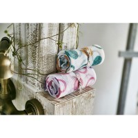 SUNG BO Мочалка для душа Circle Shower Towel - №178 28 см × 100 см средней жесткости, нейлон, полиэстер