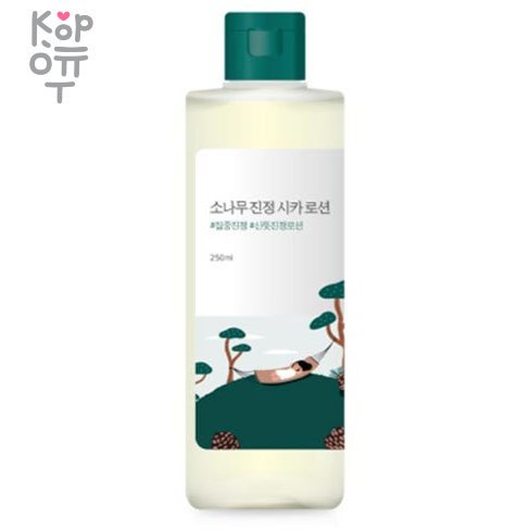 Round Lab Pine Calming Cica Lotion - Успокаивающий лосьон с экстрактом иголок сосны 250мл.  , купить с доставкой на дом фото 1 — Корейские товары для всей семьи(КорОпт)