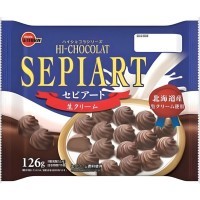 Bourbon Hi Chocolat Sepiart - Шоколадные трюфели со сливочным вкусом 126гр.