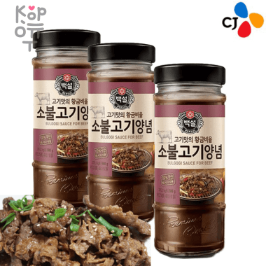 CJ Beksul Beef Bulgogi - Соус-маринад Бульгоги для говядины — Корейские товары для всей семьи(КорОпт)