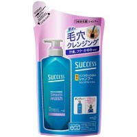 KAO Success Success Smooth Wash - Мужской шампунь-кондиционер для глубокого очищения кожи головы и удаления шелушения «Гладкость 2в1»