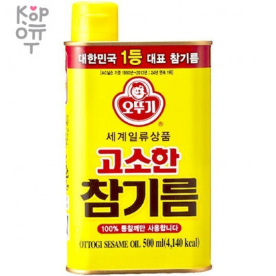 Ottogi Sesame Oil - Масло кунжутное нерафинированное