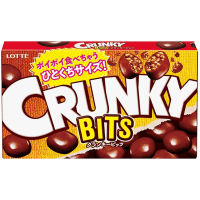 LOTTE Crunky Bits - Шоколад Кранки хрустящий "Капризные биты", 63гр.