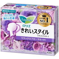 Kao Laurier Beautiful Style Panty Liners - Ежедневные гигиенические прокладки 72шт.