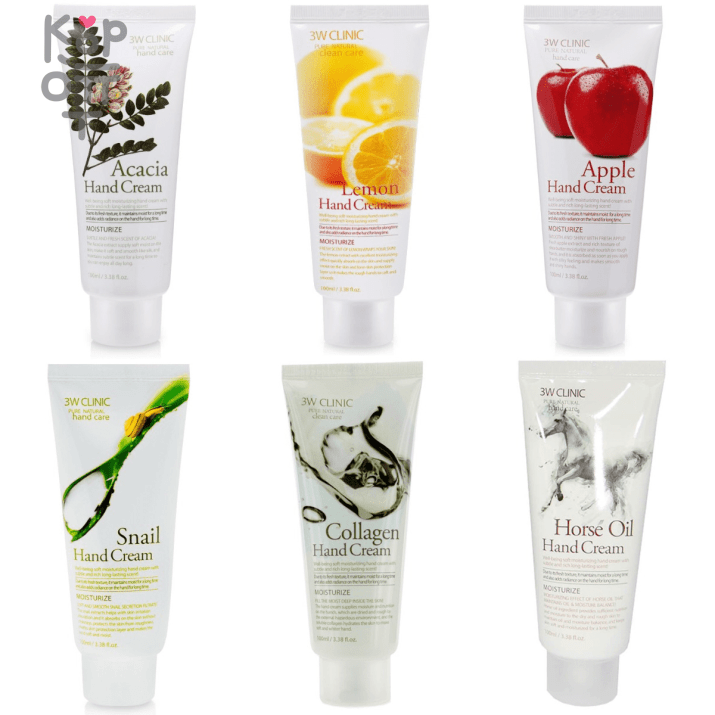 3W Clinic Horse Oil Hand Cream - Крем для рук увлажняющий с лошадиным маслом 100 мл Крем для рук W Clinic Moisturizing Hand Cream — линейка с выбором ароматов: масло ши, экстракт алоэ вера, медовое направление и пластик. В КорОпт можно подобрать свежие приходы азиатской косметики с хорошим остаточным сроком годности и собрать заявку по средствам регулярного ухода.