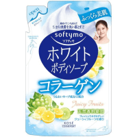 KOSE Juicy Fruits Body Wash - Увлажняющее жидкое мыло для тела с Коллагеном, аромат Сочных Фруктов 600мл.