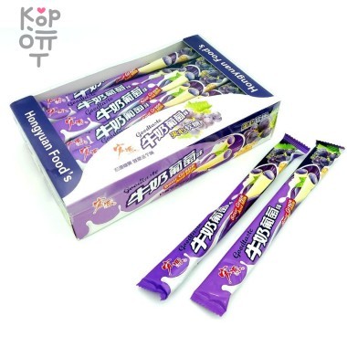 Тянучка со вкусом винограда и молока Goodtaste, 480гр. — Корейские товары для всей семьи(КорОпт)