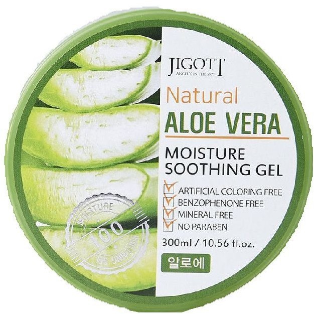 Jigott Natural Aloe Vera Moisture Soothing Gel смягчающий гель с экстрактом алое вера 300мл. Крем Jigott Natural Aloe Vera Moisture Soothing Gel смягчающий гель с экстрактом алоэ — средство для ежедневного ухода за телом; в товаре выделяется: экстракт алоэ вера. В КорОпт можно подобрать свежие приходы азиатской косметики с хорошим остаточным сроком годности и собрать заявку по средствам регулярного ухода.