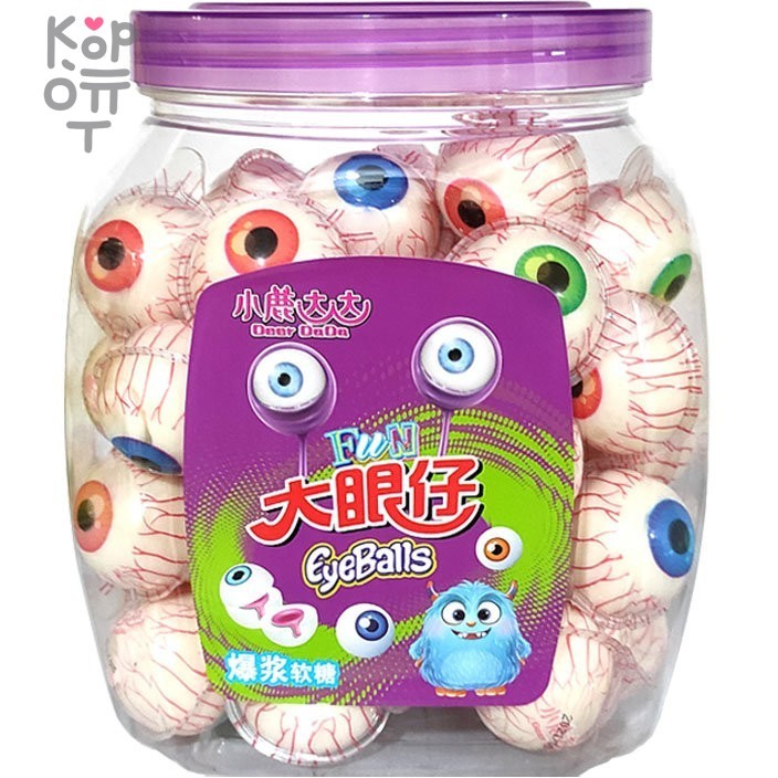 Мармелад Deer DaDa EYeBalls Глаза, заполненный фруктовым джемом