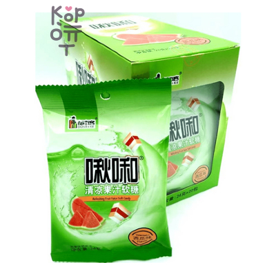 Конфеты жевательные Dushike Refreshing со вкусом арбуза