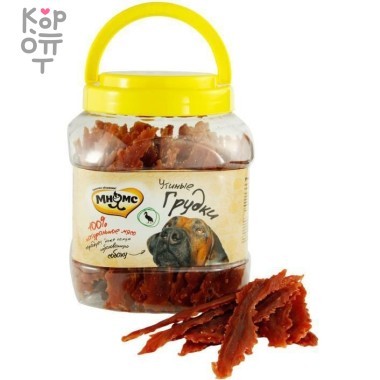 Мнямс лакомство для собак утиные грудки в банке 800 г &mdash; Корейские товары для всей семьи(КорОпт)