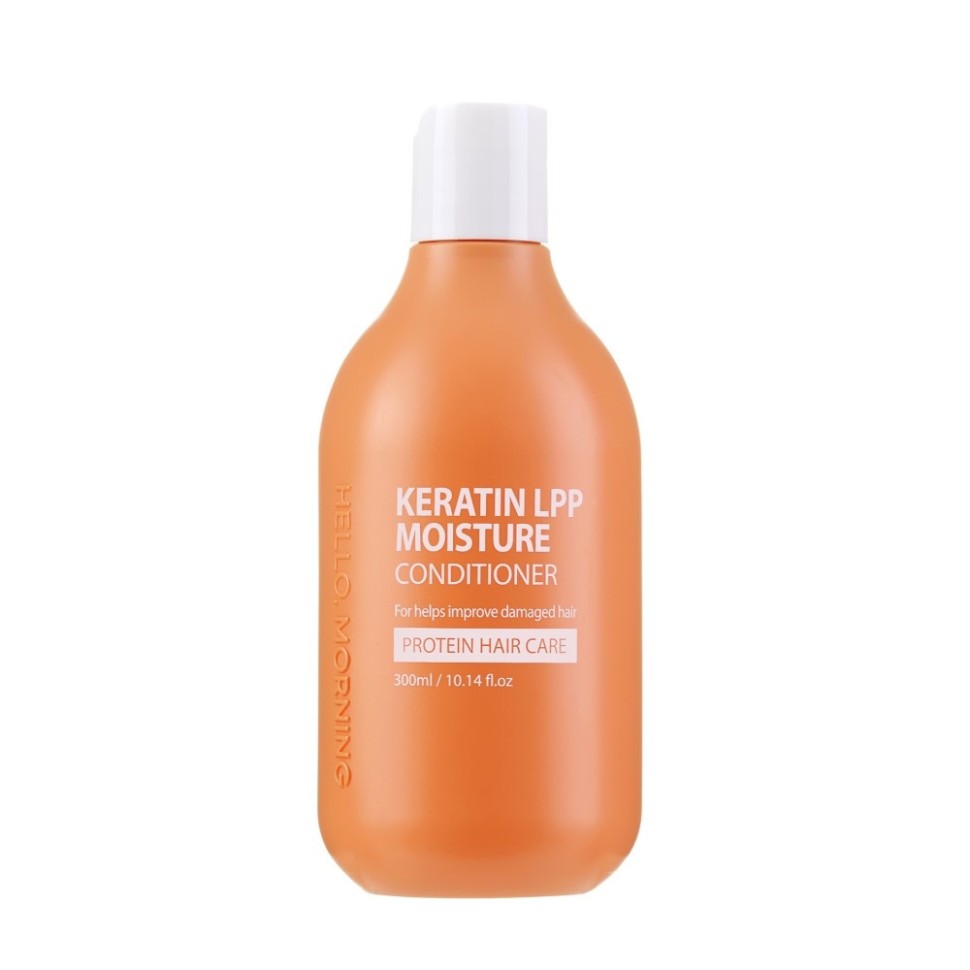 HELLO, Morning Keratin LPP Moisture Conditioner — Кондиционер для волос с кератином, 300 миллилитров, 300 г