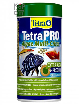 Tetra Pro Algae Crisps Корм для всех видов рыб в чипсах, 250 мл