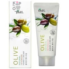 EKEL Olive - Natural Intensive Hand Cream - Увлажняющий и восстанавливающий крем для рук с экстрактом оливы 100мл.