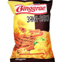 Чипсы Binggrae "Бингрэ" Зяки - Зяки со вкусом Говядины.
