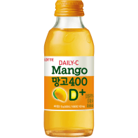 LOTTE Негазированный витаминизированный Daily-C mango 400 D 140мл.