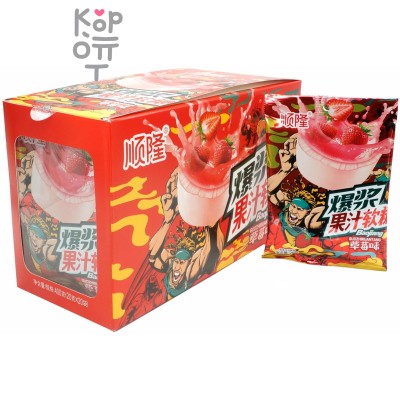 Жевательные конфеты Baojiang Candy Сэндвич со вкусом Клубники