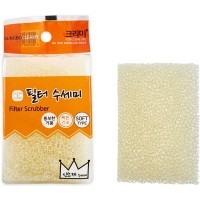 SB CLEAN&CLEAR - Губка для мытья посуды №107 "Filter" (12смх8смх3см) пористый полиуретан