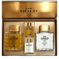 Anjo Professional 24K Gold Men’s Skin Care 2-piece set - Набор для мужчин антивозрастной на основе чистого золота 150 мл*2 шт, 30 мл*2 шт