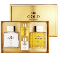 Anjo Professional 24K Gold Men’s Skin Care 2-piece set - Набор для мужчин антивозрастной на основе чистого золота 150 мл*2 шт, 30 мл*2 шт