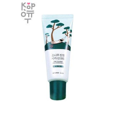 ROUND LAB Pine Calming Cica Sunscreen SPF50+ PA++++ - Солнцезащитный крем для проблемной кожи 40 мл
