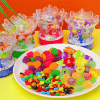 Конфеты Colorful Carousel - Красивые карусели со смешанными конфетами для установки на прилавки, на стойке фото 1 &mdash; Корейские товары для всей семьи(КорОпт)