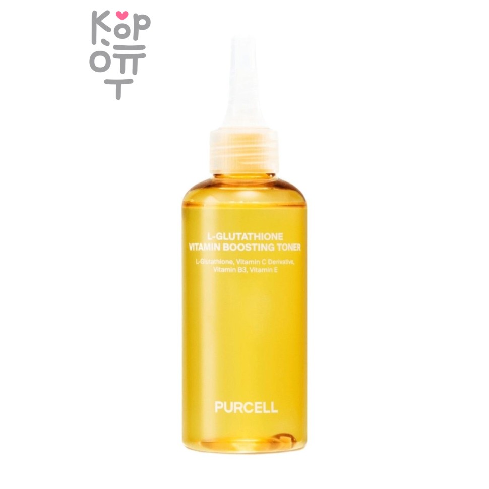 Purcell L-Glutathione Vitamin Boosting Toner - Тонер-бустер для ровного тона 300 мл