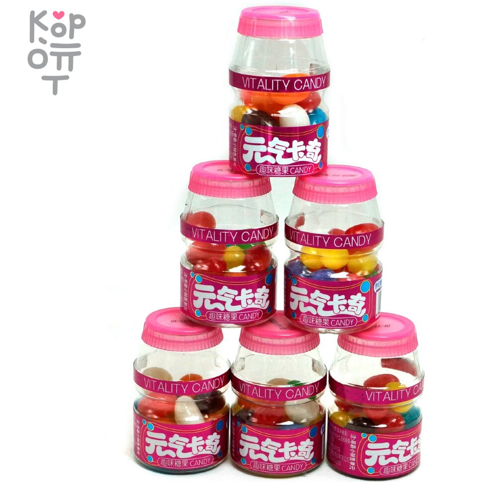 Жевательная конфета Yuanqi Fun Candy -  Жевательная конфета со вкусом фруктов - Морская галька, купить с доставкой на дом фото 1 &mdash; Корейские товары для всей семьи(КорОпт)