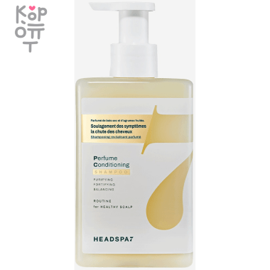Headspa 7 Perfume Conditioning Shampoo - Парфюмированный шампунь-кондиционер с Маслом Камелии и Медом Манука 500мл. — Корейские товары для всей семьи(КорОпт)