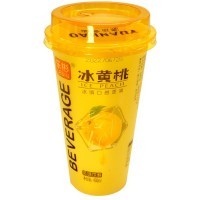 Сокосодержащий напиток Lebin Ice Peach со вкусом ледяного Персика, 650мл.