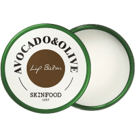 SKIN FOOD Avocado And Olive Lip Balm - Бальзам для губ питательный с авокадо и оливковым маслом 12 г