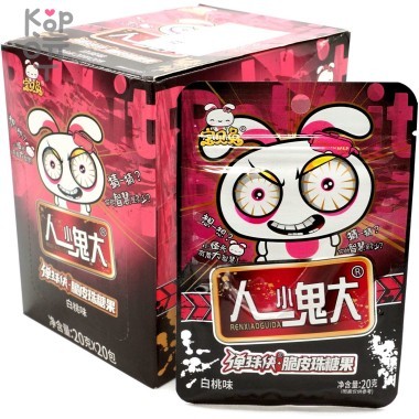 Драже Crispy Bead Candy - Хищный заяц Не будь таким добрым! со вкусом белого Персика — Корейские товары для всей семьи(КорОпт)