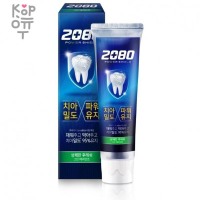 2080 Green Peppermint Toothpaste - Зубная паста для защиты зубов, 140 г